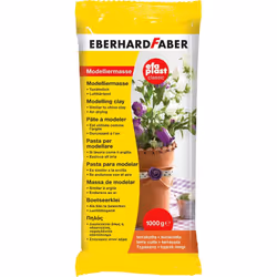 Eberhard Faber EFA Plast, Pâte à modeler, Terre cuite, Enfant, 1 pièce(s), 1 couleurs, Garçon/Fille