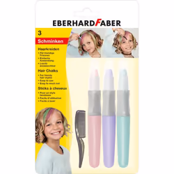 Eberhard Faber Hair Chalks Pastell, Craie pour cheveux pour enfants