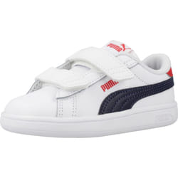 Puma Smash 3.0 V Blanc / Bleu / Rouge
