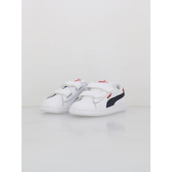 Puma Smash 3.0 V Blanc / Bleu / Rouge