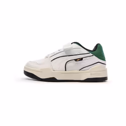 Baskets Blanches/Vertes Garçon Puma Slipstream