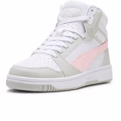 Puma Chaussures Rebound V6 Mid Jr - 393831-04 Blanc