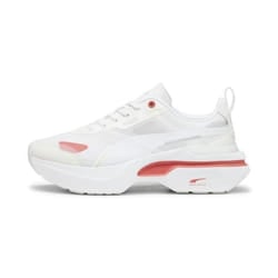 Baskets femme Puma Kosmo Rider - blanc/electric blush - 36