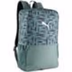PUMA Sac à dos menthe noir pour femme et homme - Beta Backpack Eucalyptus - Logo Pixel AOP 230501