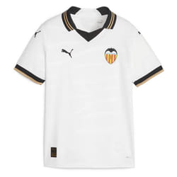 PUMA Vcf Home Pull Replica Jr Maillot 1re quipe Valencia CF Mixte bb Blanc 9 aos