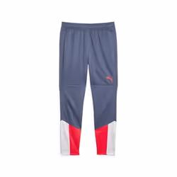 PUMA Pantalon dentraînement Individualcup tricoté Homme Bleu Encre Blanche L