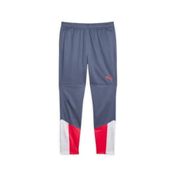 PUMA Pantalon dentraînement Individualcup tricoté Homme Bleu Encre Blanche L