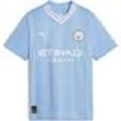 Maillot Domicile Enfant - PUMA - Manchester City 2023/24 - Bleu/Blanc - 11/12 ans - Respirant