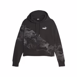 Sweatshirt à capuche femme Puma Power cat marbleized