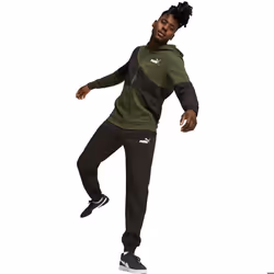 Puma Survêtement pour Homme Power Cat Vert 675972-31