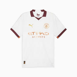 Maillot de football - Puma - Manchester City 23-24 - Blanc - Manches courtes - Respirant