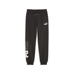 Pantalon de survêtement - PUMA - Power Colorblock FL B - Garçon - Noir - 128 cm
