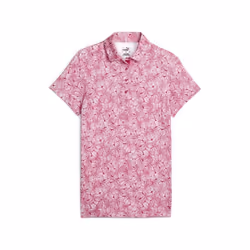 Polo femme Puma Mattr plumeria