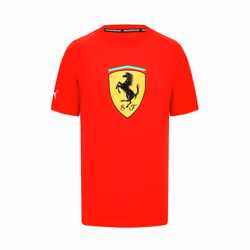 T-shirt Ferrari Scuderia Officiel Formule 1 large Homme Noir