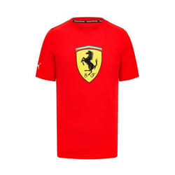 T-shirt Ferrari Scuderia Officiel Formule 1 large Homme Noir