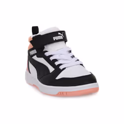 Puma Rebound V6 Mid Ac+ Ps Chaussures pour Fille Blanc 393832-07