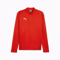 PUMA teamGOAL, Adulte, Mâle, Rouge, Pull-over, Monochromatique, L