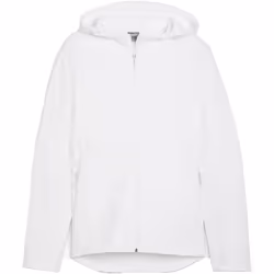 Puma Sweat à Capuche et Zip pour Homme Evostripe Blanc 678995-02