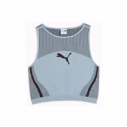 Puma modèle Dare To Crop Top Bleu