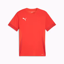 PUMA teamGOAL, Adulte, Mâle, Rouge, Pull-over, Monochromatique, Football