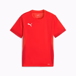 PUMA teamGOAL, Enfant, Mâle, Rouge, Pull-over, Monochromatique, Football