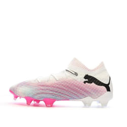 Chaussures de foot  Blanches/Roses Homme Puma Future 7 Ultimate