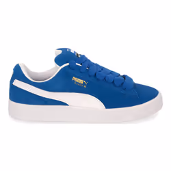 Sneakers Suede Cuir Bleu