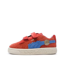 Baskets Rouge Garçon Puma Suede One Piece