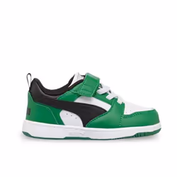 Puma Rebound V6 Lo Ac+ Inf Chaussures pour Bébé et Petit enfant Blanc 397420-05