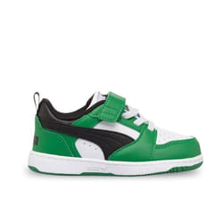 Puma Rebound V6 Lo Ac+ Inf Chaussures pour Bébé et Petit enfant Blanc 397420-05
