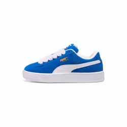 Sneakers Suede Cuir Bleu