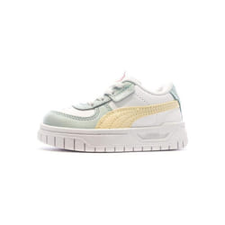 Baskets Blanches/Vert dEau/Jaune Garçon/Fille Puma Cali Dream