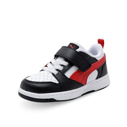 Puma Rebound V6 Lo Ac+ Inf Chaussures pour Bébé et Petit enfant Blanc 397420-04