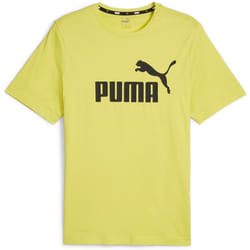 puma ess logo tee vert