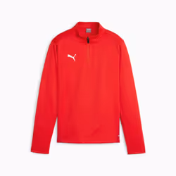 PUMA teamGOAL, Enfant, Mâle, Rouge, Pull-over, Monochromatique, L