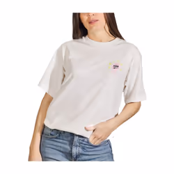 Puma modèle Relaxed Graphic Tee Blanc