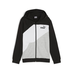 Sweatshirt à capuche zippé enfant Puma Colorblock Power