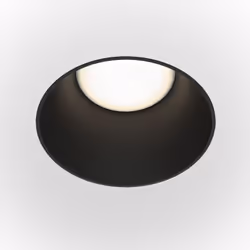 Maytoni Share Downlight Encastré Rond Noir GU10 | Finition : Noir | Matériau : aluminium, plastique | Indice de protection :  ...