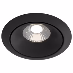 Maytoni Yin Downlight Encastré Dimmable Noir 3000K | Finition : Noir | Matériau : aluminium | Indice de protection : IP20 | H ...