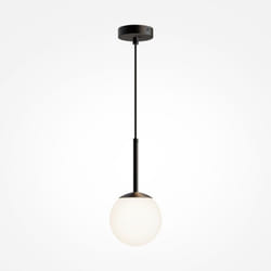 Maytoni - Basic form Basic Form 15cm Plafonnier Globe Moderne Noir Mat E14