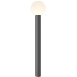 Lampadaire Lampadaire Lampe d'extérieur Colonne lumineuse Entrée Résistant aux intempéries gris Hauteur 80cm