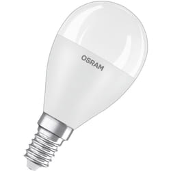 Osram - Ampoule led Mini Form Classic Mini Ball, 60 Watts Remplacement, E14, P-Shape, 6500 Kelvin, Cold Daylight, Matt, Pack Single