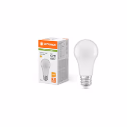 LEDVANCE CLASSIC LED E27 POIRE DÉPOLIE 13W 1521LM - 827 BLANC TRÈS CHAUD | ÉQUIVALENT 100W