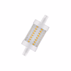 Ledvance Performance LED R7s double extrémité 78 mm Transparent 8 W 1055 lm - 827 Extra Blanc chaud | Remplacement pour 75 W  ...
