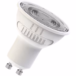 Papin LED avec trois couleurs claires dans une Ampoule. Propriétés du produit: changement de température de couleur simple av ...