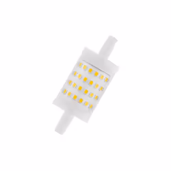 Ledvance Performance LED R7s double extrémité 78 mm Transparent 9,5 W 1055 lm - 827 Extra Blanc chaud | Intensité variable -  ...