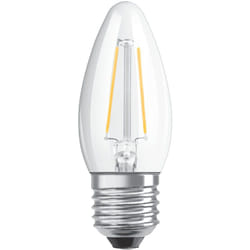 Classic led E27 Bougie Filament Claire 4.8W 470lm - 827 - Ledvance