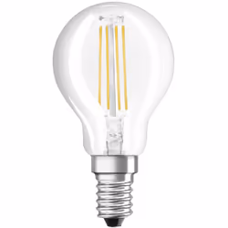 Lampesdirect ® est le grossiste de Ampoules LED | Chez Lampesdirect, le "Ledvance Classic LED E14 Poire Filament Claire 4.8W  ...