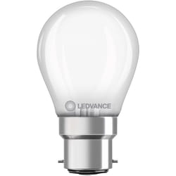Classic led B22d Poire Dépolie 4W 470lm - 827 Blanc Très - Ledvance