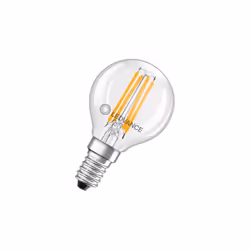 LEDVANCE CLASSIC LED E14 POIRE FILAMENT CLAIRE 4W 470LM - 827 BLANC TRÈS CHAUD | ÉQUIVALENT 40W